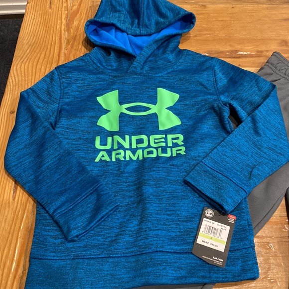 NEW Under Armour Youth Hoodie & Joggers 2pc Bundle - Picture 2 of 7